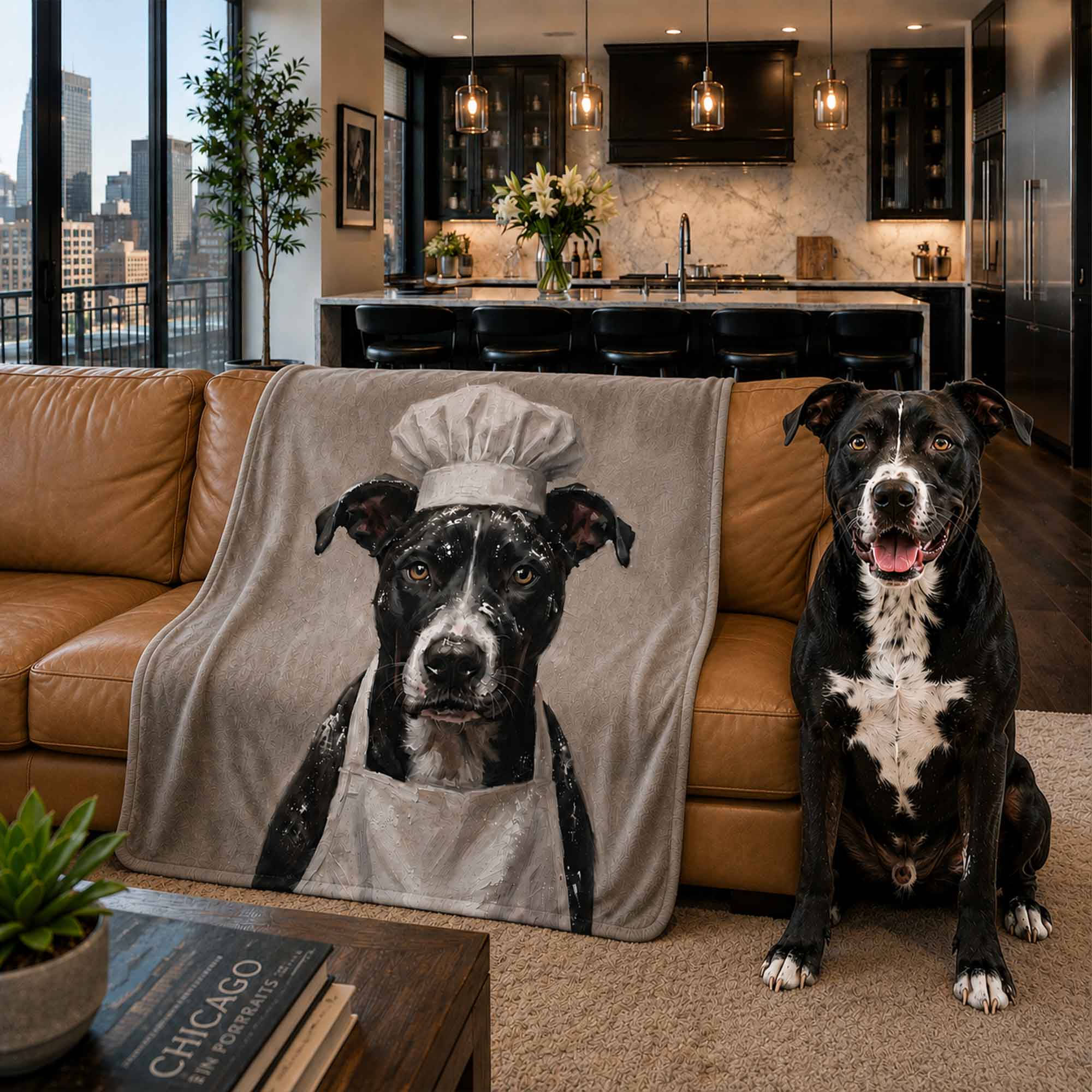 Chef Pet Blanket