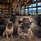Cowboy Pet Blanket