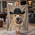 Cowboy Pet Blanket