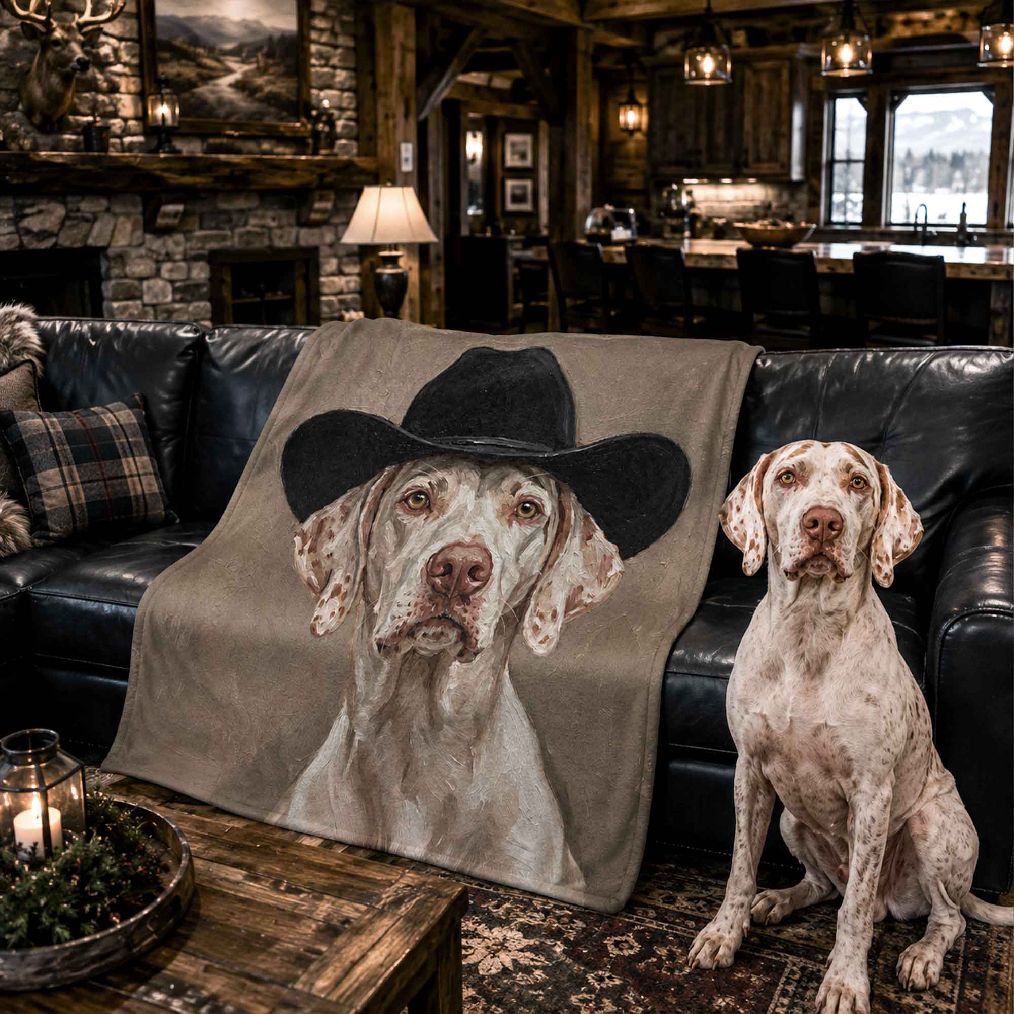 Cowboy Pet Blanket