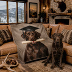 Graduation Pet Blanket