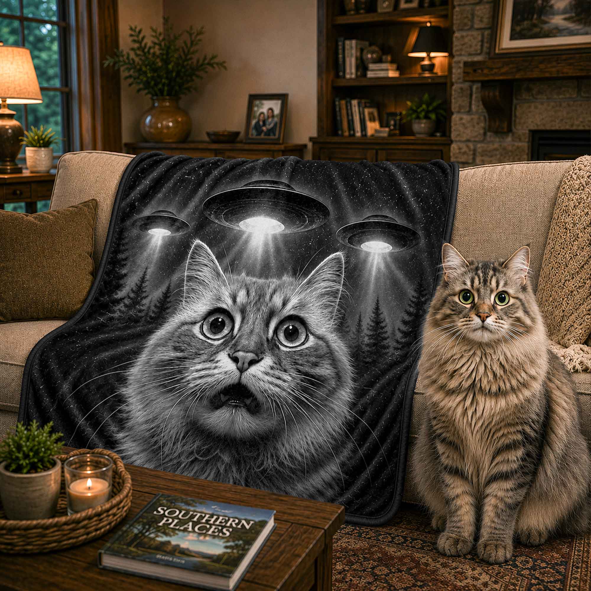 UFO Pet Blanket