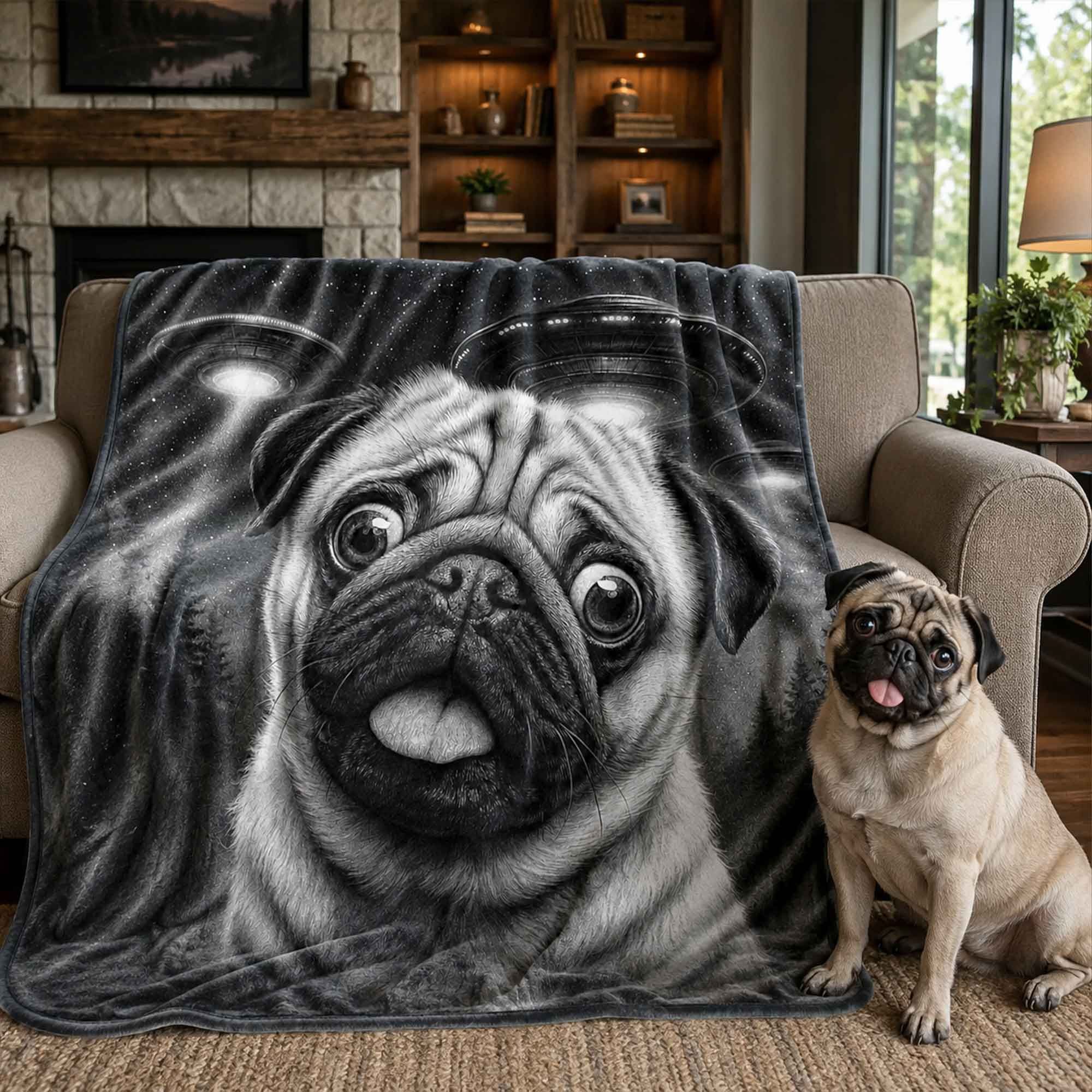 UFO Pet Blanket