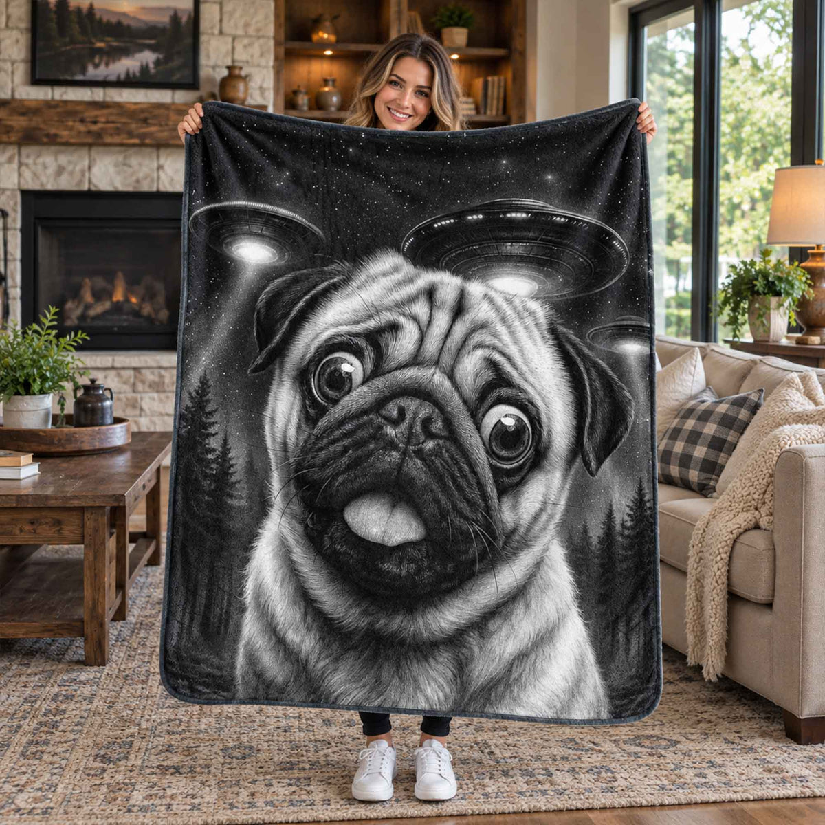Ruh Roh Pet Blanket