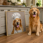 Chef Pet Portrait