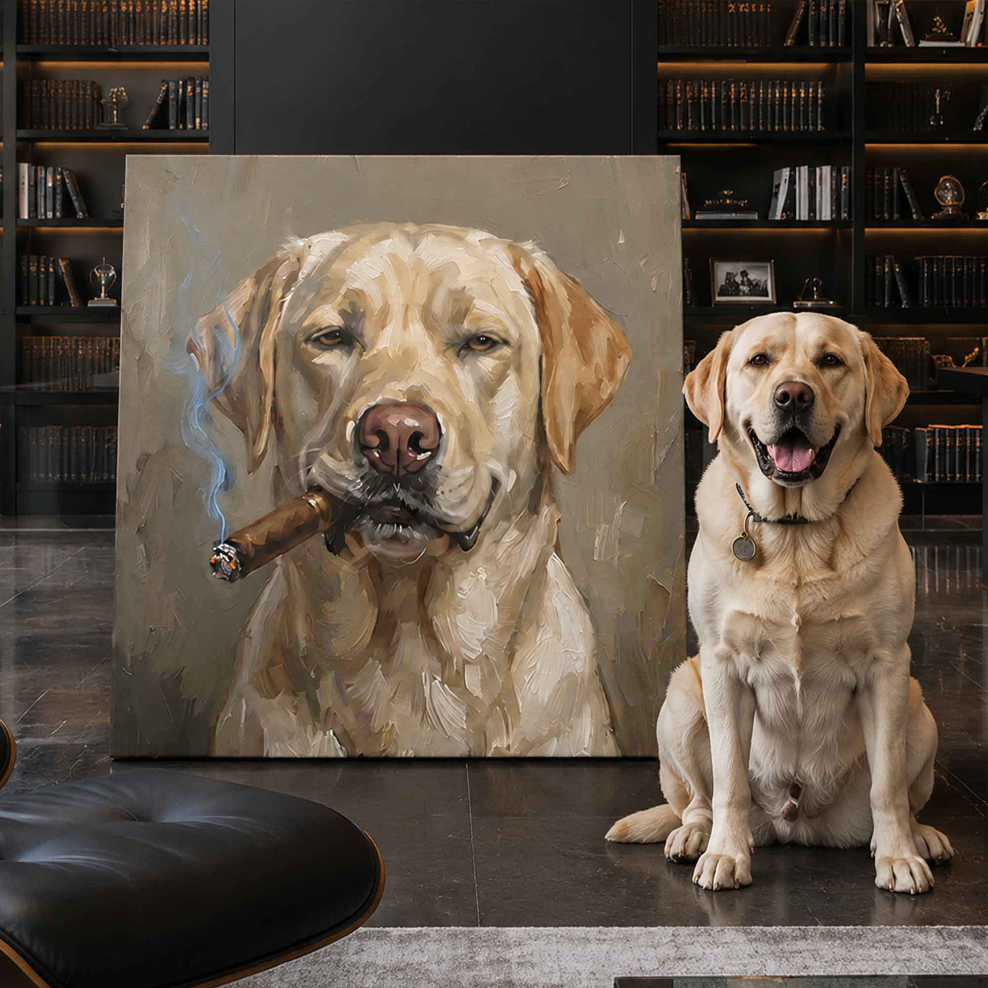 Boss Dog Pet Portrait