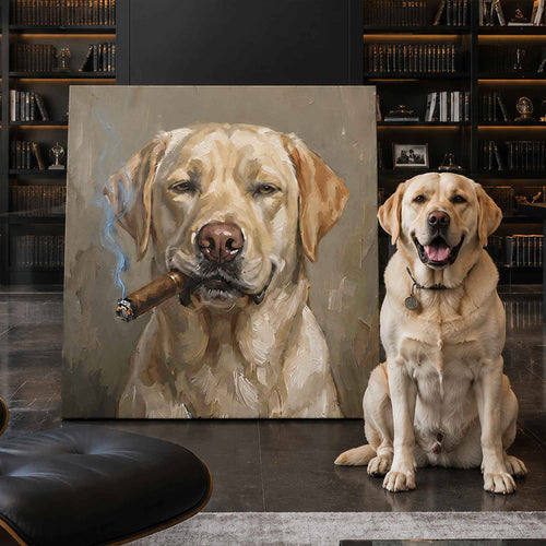 Boss Dog Pet Portrait