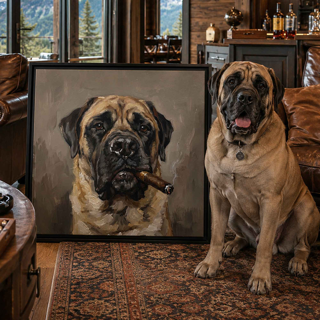 Boss Dog Pet Portrait