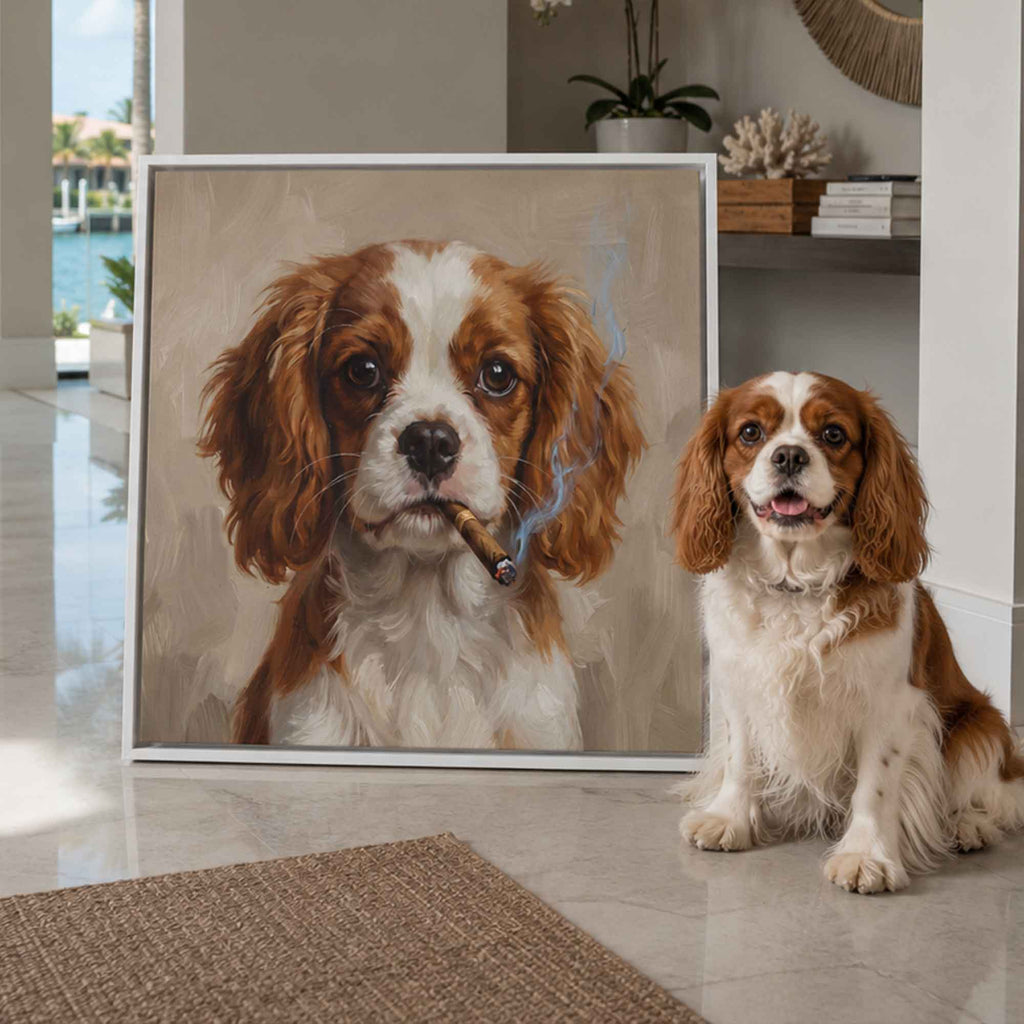 Boss Dog Pet Portrait