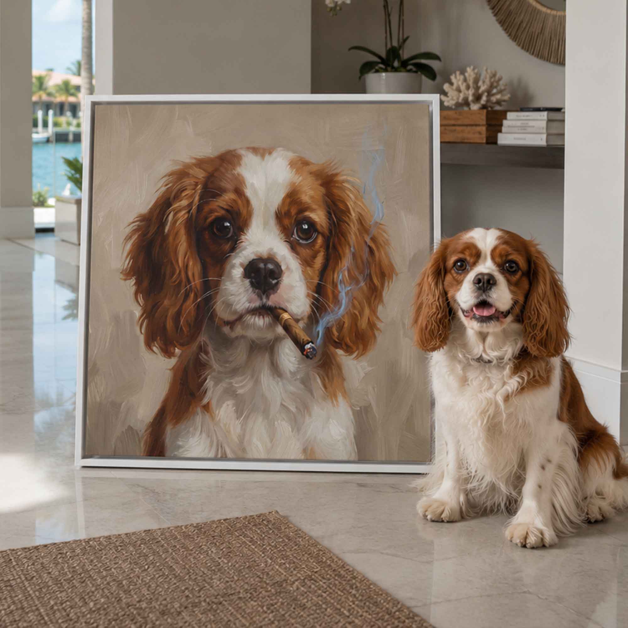 Boss Dog Pet Portrait