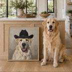 Cowboy Pet Portrait