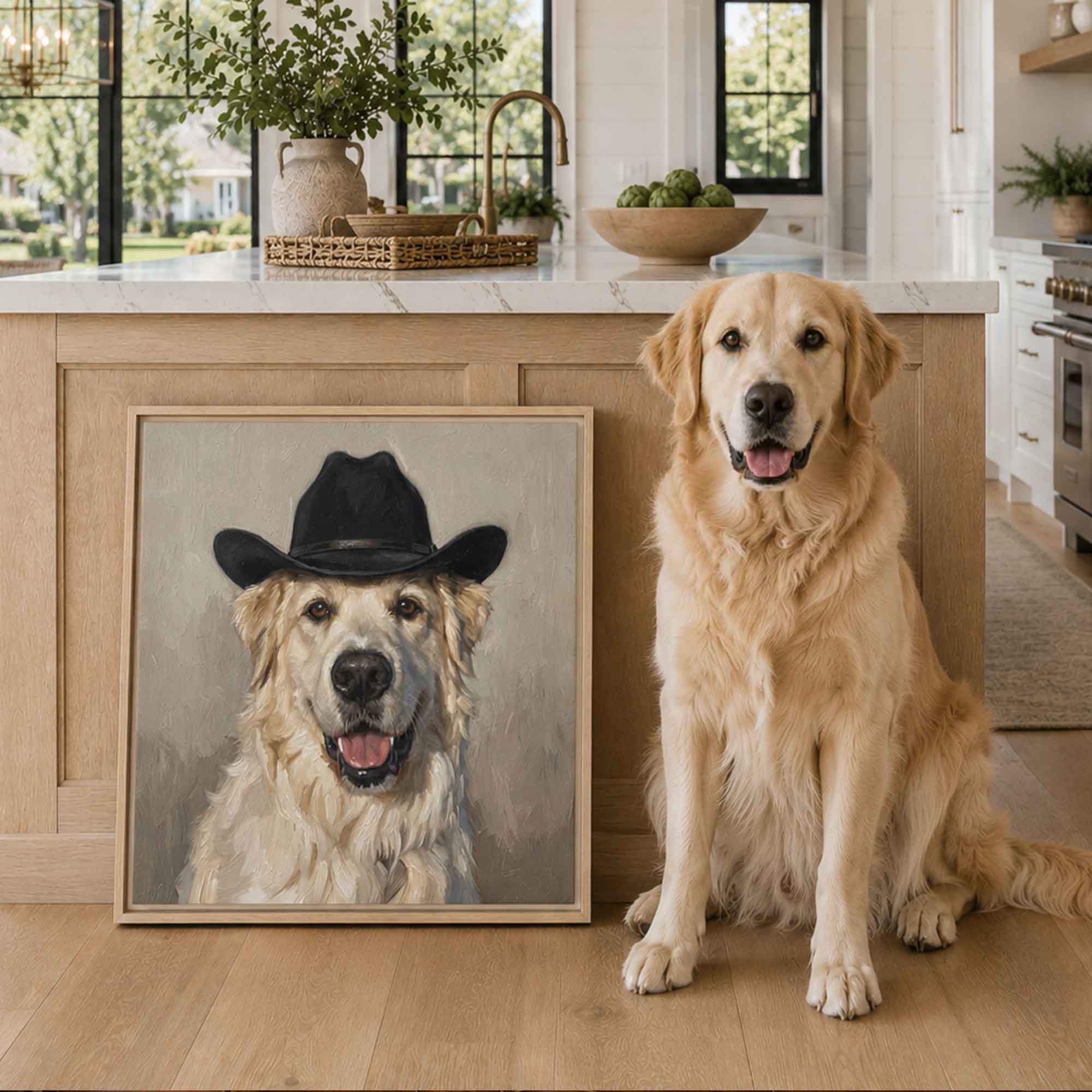 Cowboy Pet Portrait