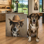 Cowboy Pet Portrait
