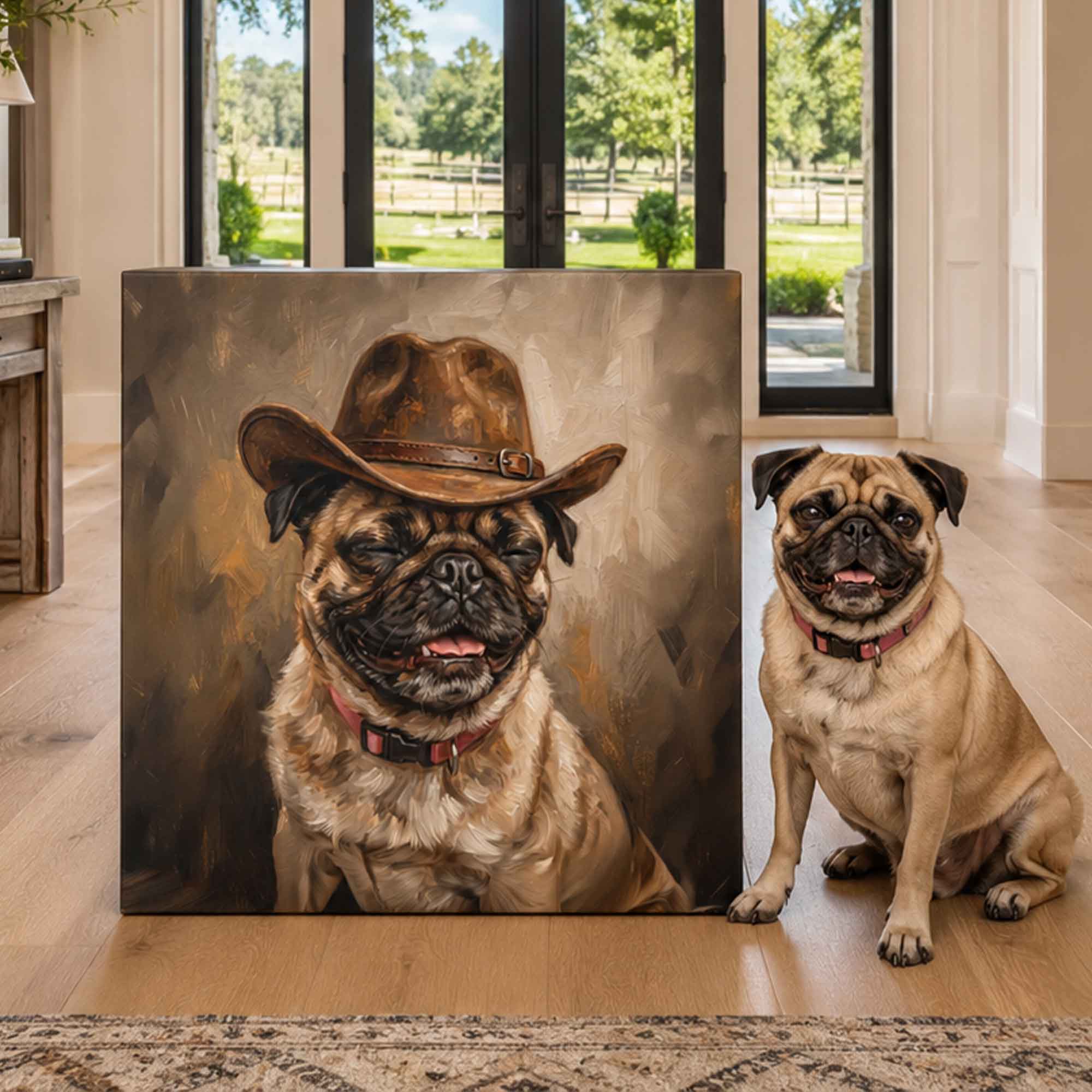 Cowboy Pet Portrait
