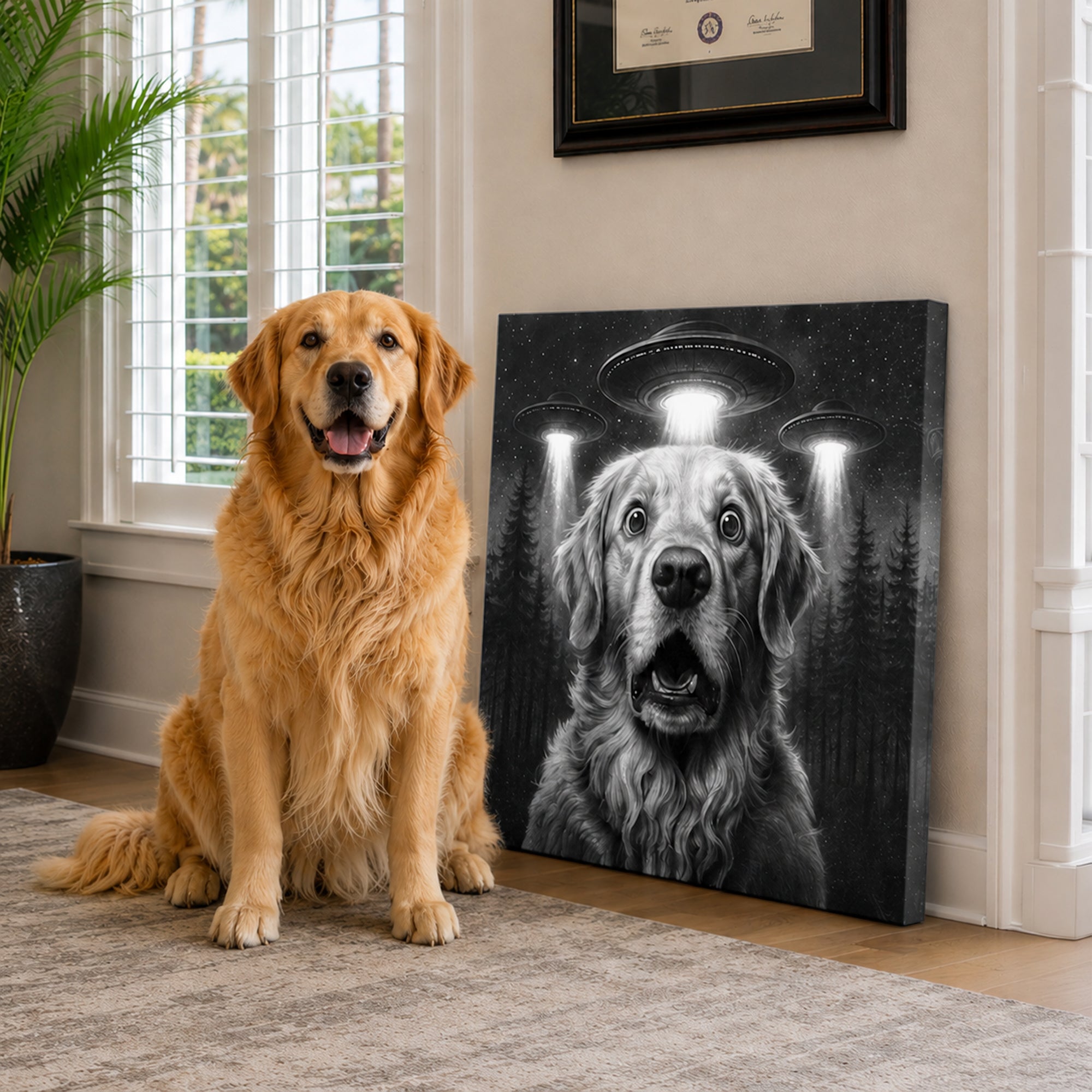 Ruh Roh Pet Portrait