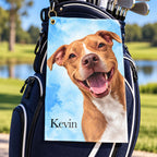 Pet Portrait Golf Towel