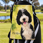 Pet Portrait Golf Towel