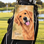 Pet Portrait Golf Towel