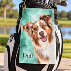 Pet Portrait Golf Towel