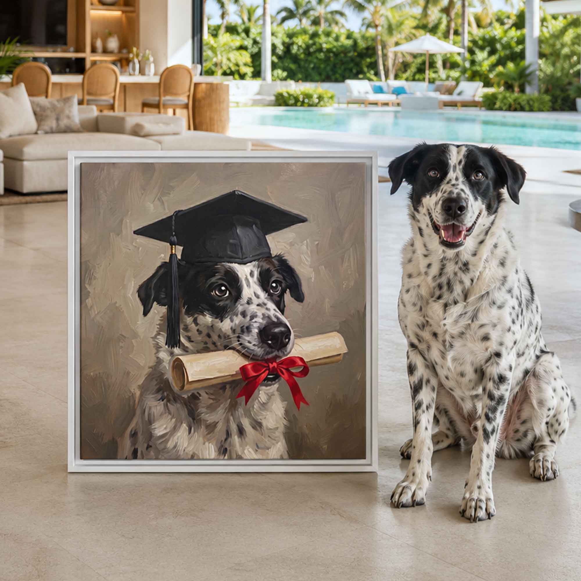 Graduation Pet Portrait