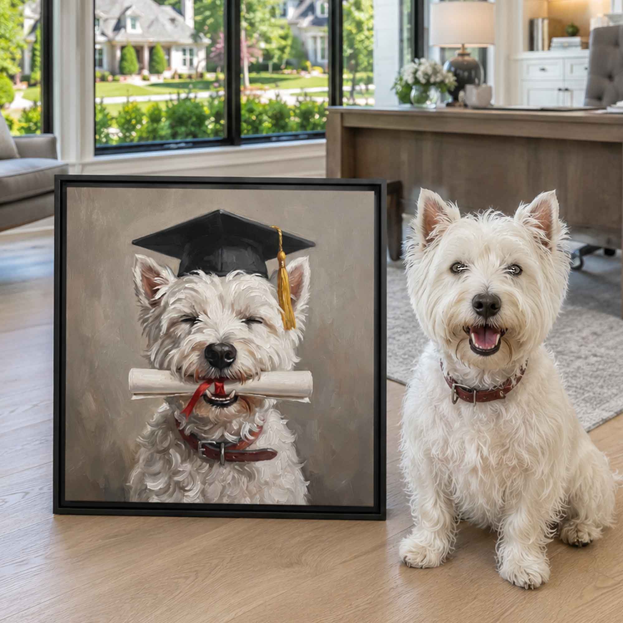 Graduation Pet Portrait