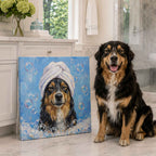 Spa Day Pet Portrait