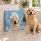 Spa Day Pet Portrait